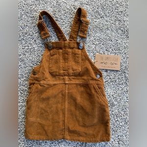 The Simple Folk The Retro Pinafore Rust